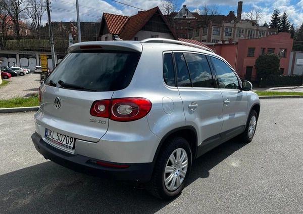 Volkswagen Tiguan cena 27700 przebieg: 228000, rok produkcji 2008 z Kłodzko małe 56